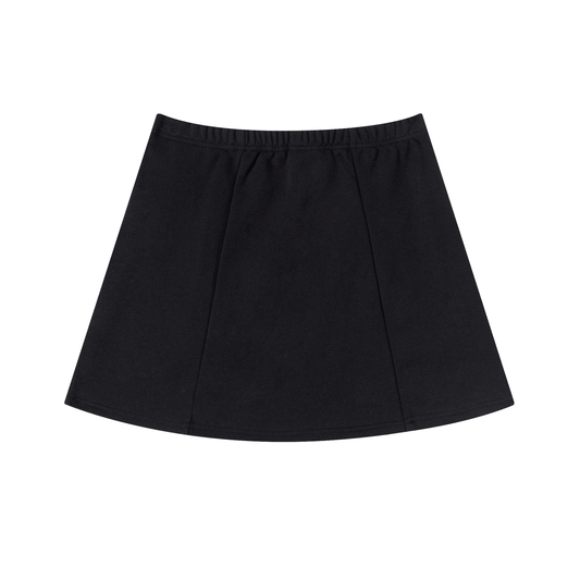 Black skirt on a white background