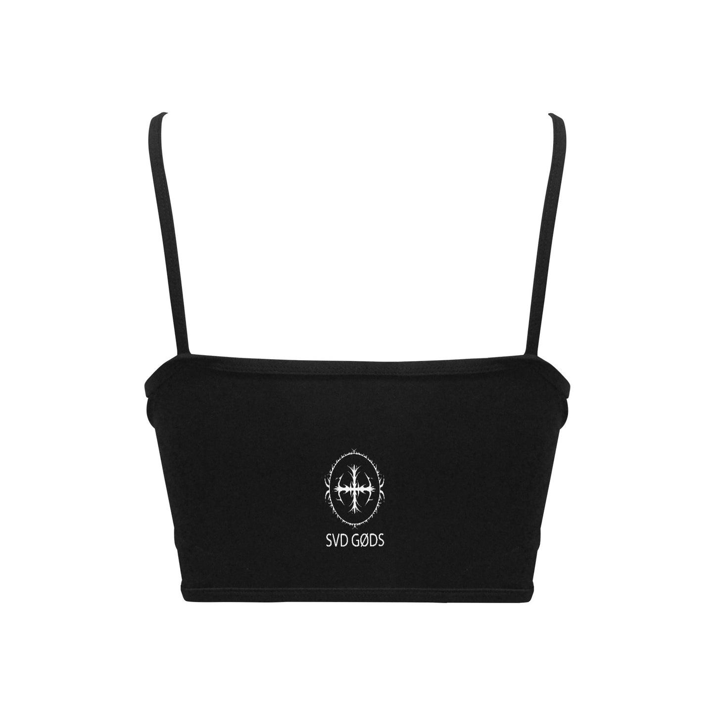 "Eyes full of Lies" Strap Crop Top