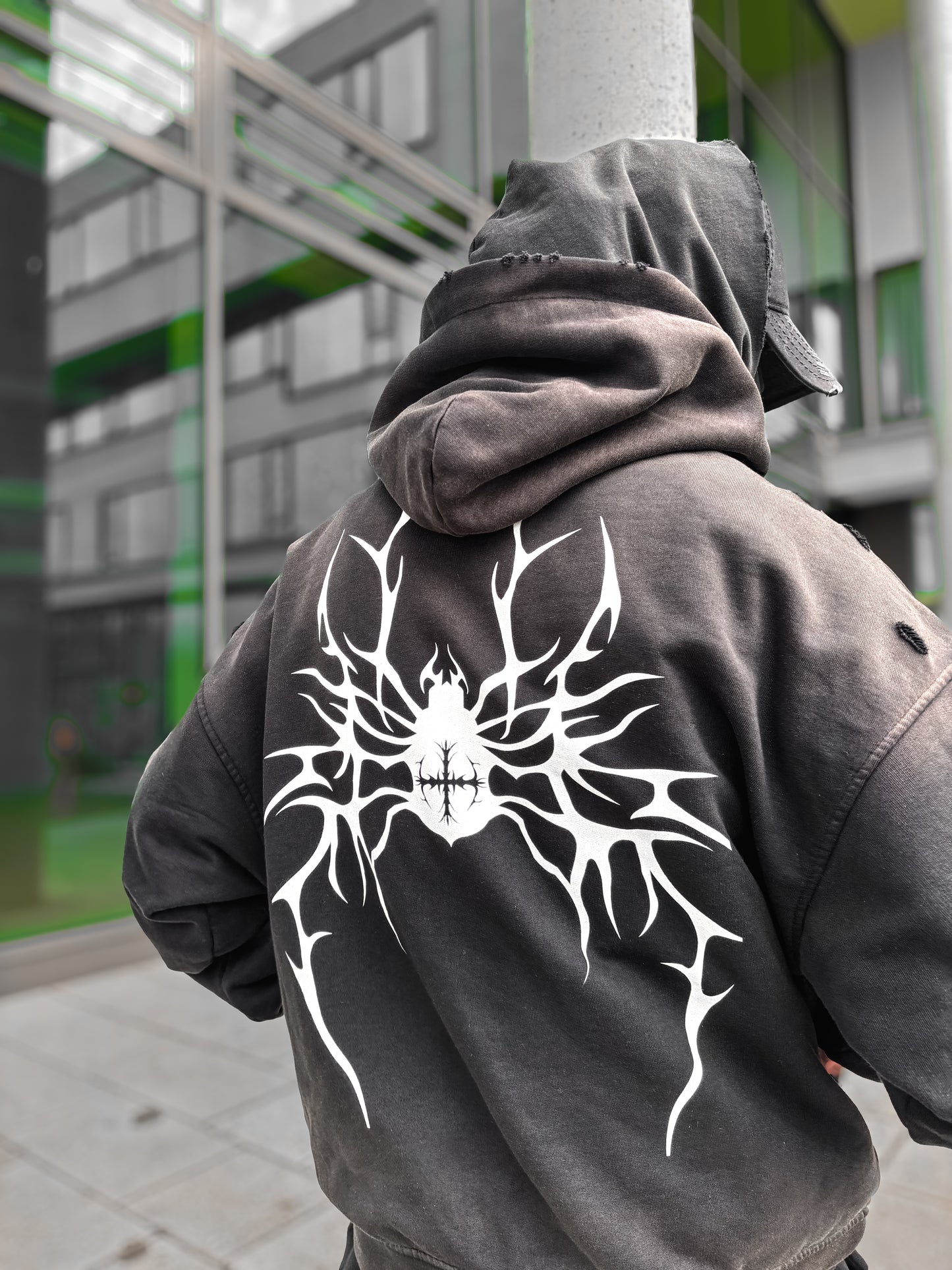 "Widow" Zipper Hoodie