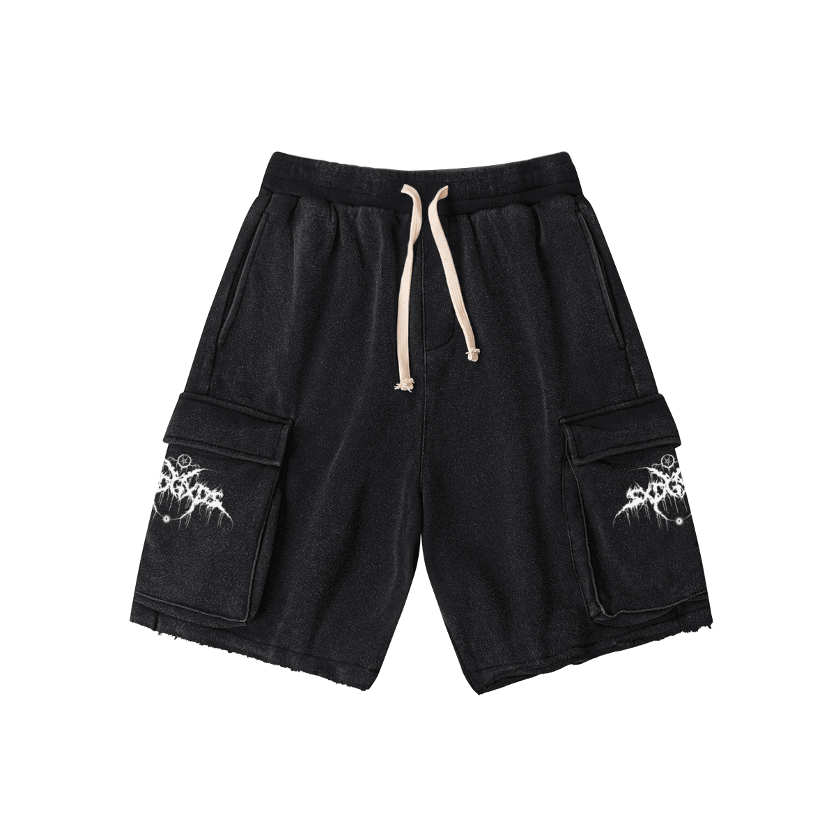 SXDGXDS Washed Cargo Shorts